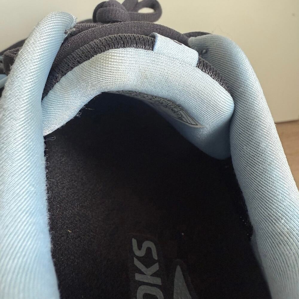 Brooks Ghost Max Grey/Blue Women Running Sneakers- SZ 7.5 2E - Picture 8 of 15